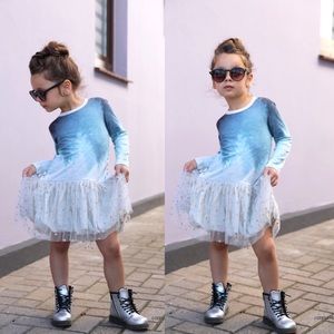 Organic cotton glitter tulle dress